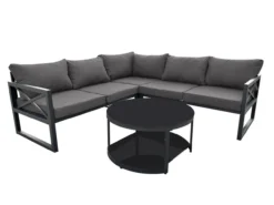 Ecklounge Set HGS63-DGR dunkelgrau
