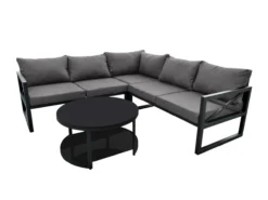 Ecklounge Set HGS63-DGR dunkelgrau