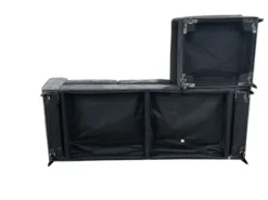 Ecksofa, ca. 207 x 142-78 x 96 cm - Grau