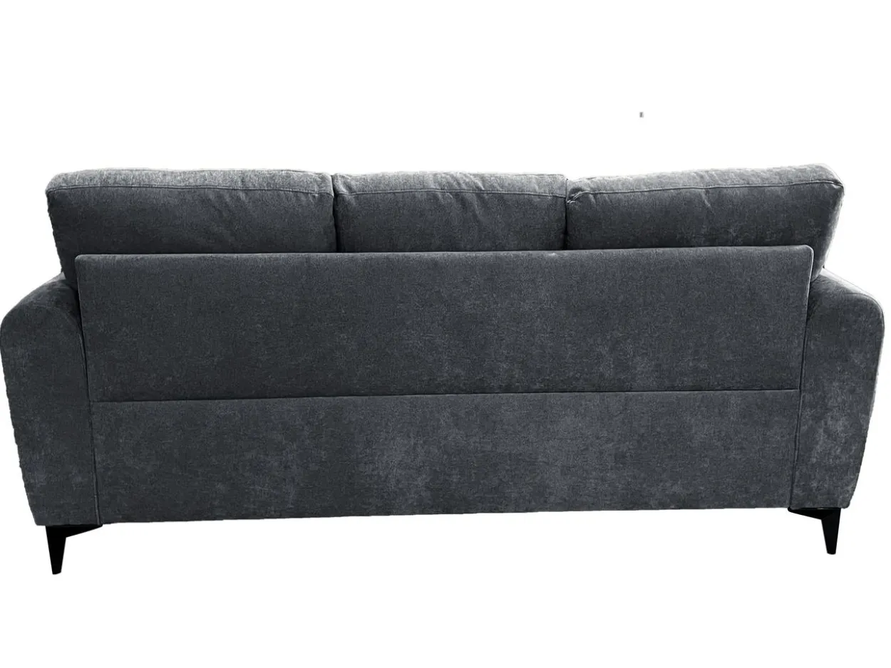 Ecksofa, ca. 207 x 142-78 x 96 cm - Grau