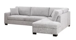 Ecksofa, ca. 308 x 207 x 91 cm - Hellgrau