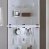 Eckvitrine "Vecko Maxi" Weiß