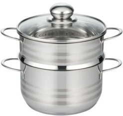 Edelstahldämpfer 24cm