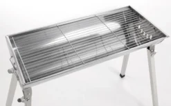 Edelstahl Klappgrill