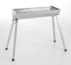 Edelstahl Klappgrill