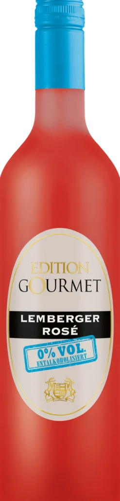 Edition Gourmet Lemberger Rosé 0 % Vol. entalkoholisiert 0,75l 6er Karton