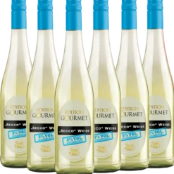 Edition Gourmet Secco Weiss 0 % Vol. entalkoholisiert 0,75L 6er Karton