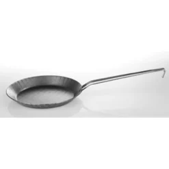 Eisenpfanne mit Flachgriff, ø 24 cm