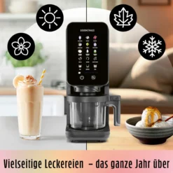 Eismaschine 700W schwarz