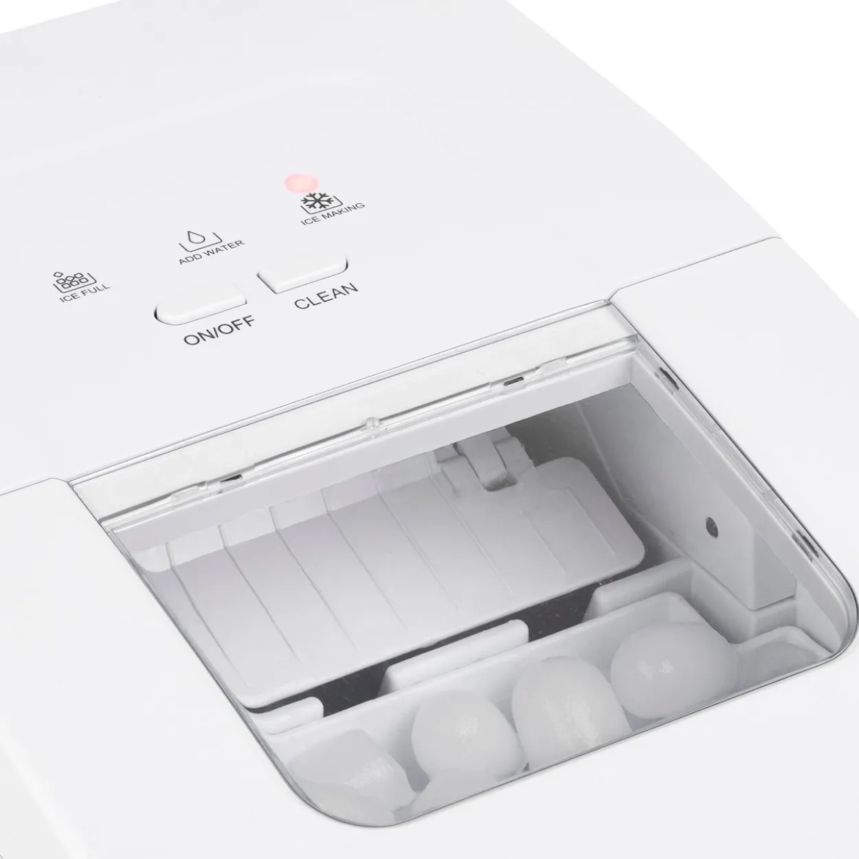 Eiswürfelmaschine KW12 Schwarz