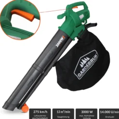 Elektrischer Laubsauger 3in1 TÜV Süd GS