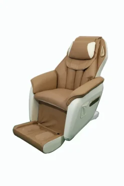 Elektrischer Massagesessel, ca. 95 x 72 x 102 cm - Braun / Grau
