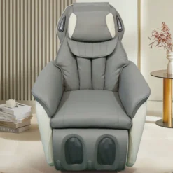 Elektrischer Massagesessel, ca. 95 x 72 x 102 cm - Grau/Beige