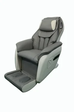 Elektrischer Massagesessel, ca. 95 x 72 x 102 cm - Grau/Beige