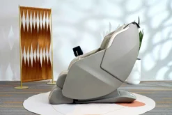 Elektrischer Massagesessel mit Airbag & 2D-Massage-Mechanismus, Lautsprecher & Touchscreen-Display