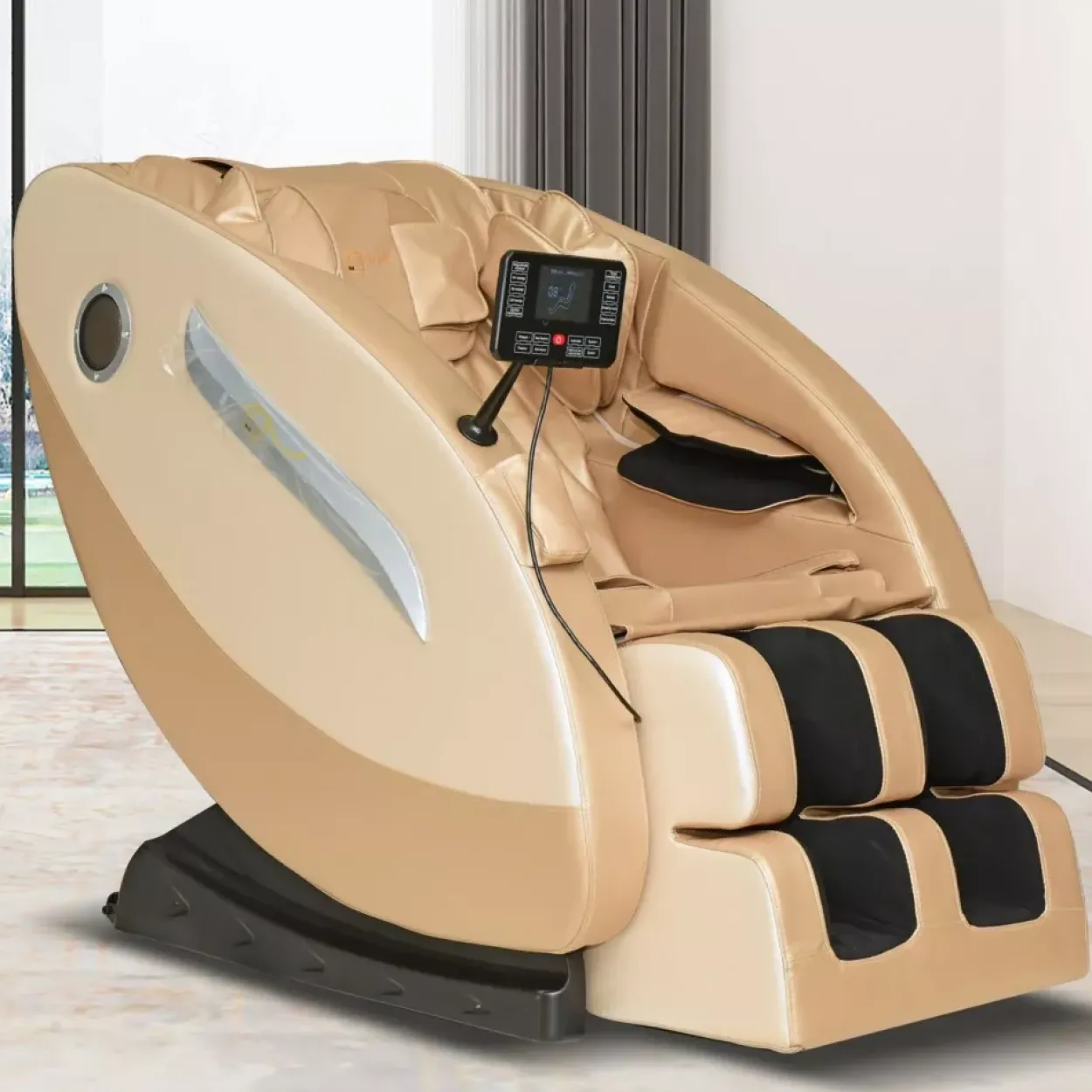 Elektrischer Massagesessel mit Zero Space-System, ca. 140 x 74 x 101 cm - Creme
