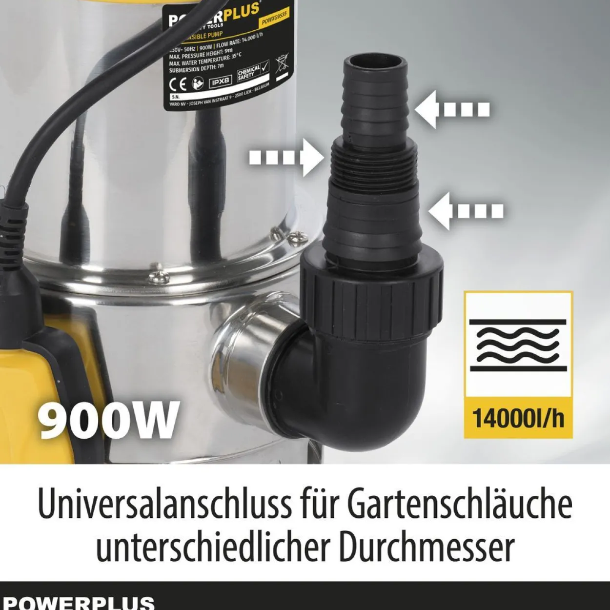 Elektrische Wasserpumpe POWXG9535