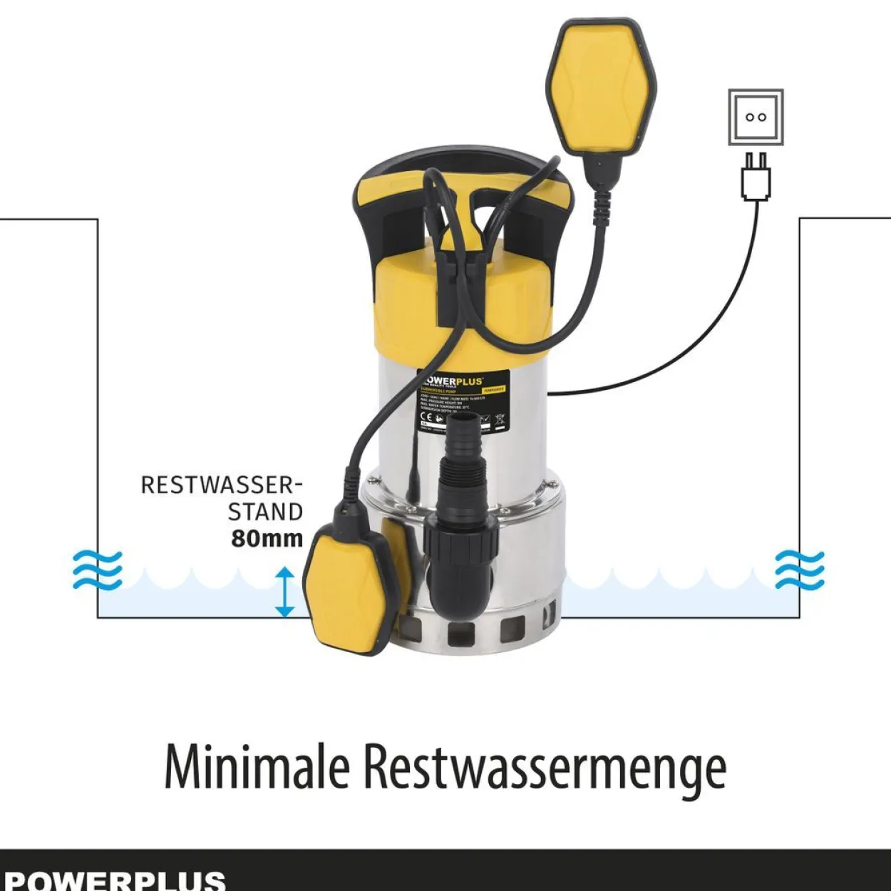 Elektrische Wasserpumpe POWXG9535