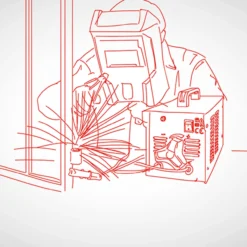 Elektroden Schweißgerät TES 100