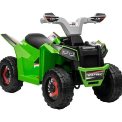 Elektro Kinderquad, Mini Elektroquad mit Vorwärts-, Rückwärtsfunktion, Grün