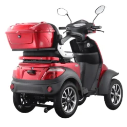 Elektromobil VISTA 25 km/h – 4-rädriges Seniorenmobil mit COC-Zulassung Rot