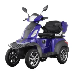 Elektromobil VISTA 25 km/h – 4-rädriges Seniorenmobil mit COC-Zulassung Blau