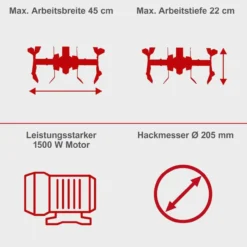 Elektro- Motorhacke MTE460 SE