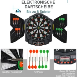 Elektronische Dartscheibe