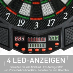 Elektronische Dartscheibe