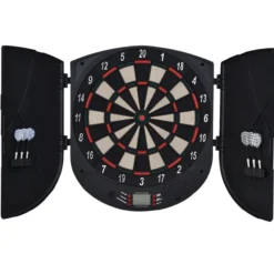 elektronische Dartscheibe Dartboard Dart-set mit 6 Darts Soundeffekte
