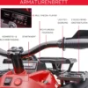 Elektro-Quad Kinderquad mit Scheinwerfer Kindermotorrad mit USB-Anschluss