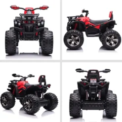 Elektro-Quad Kinderquad mit Scheinwerfer Kindermotorrad mit USB-Anschluss