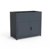 elephant® Metall Hochbeet mit Stauraum