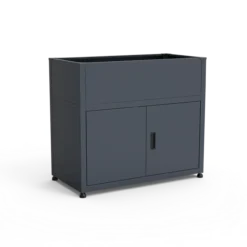 elephant® Metall Hochbeet mit Stauraum