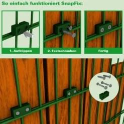 elephant Snapfix® DSM 868 grün 12er Pack