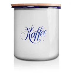 Emaillierte Dose Husum für Kaffee, 16 cm
