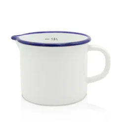 Emaillierter Milchtopf Husum, 12 cm