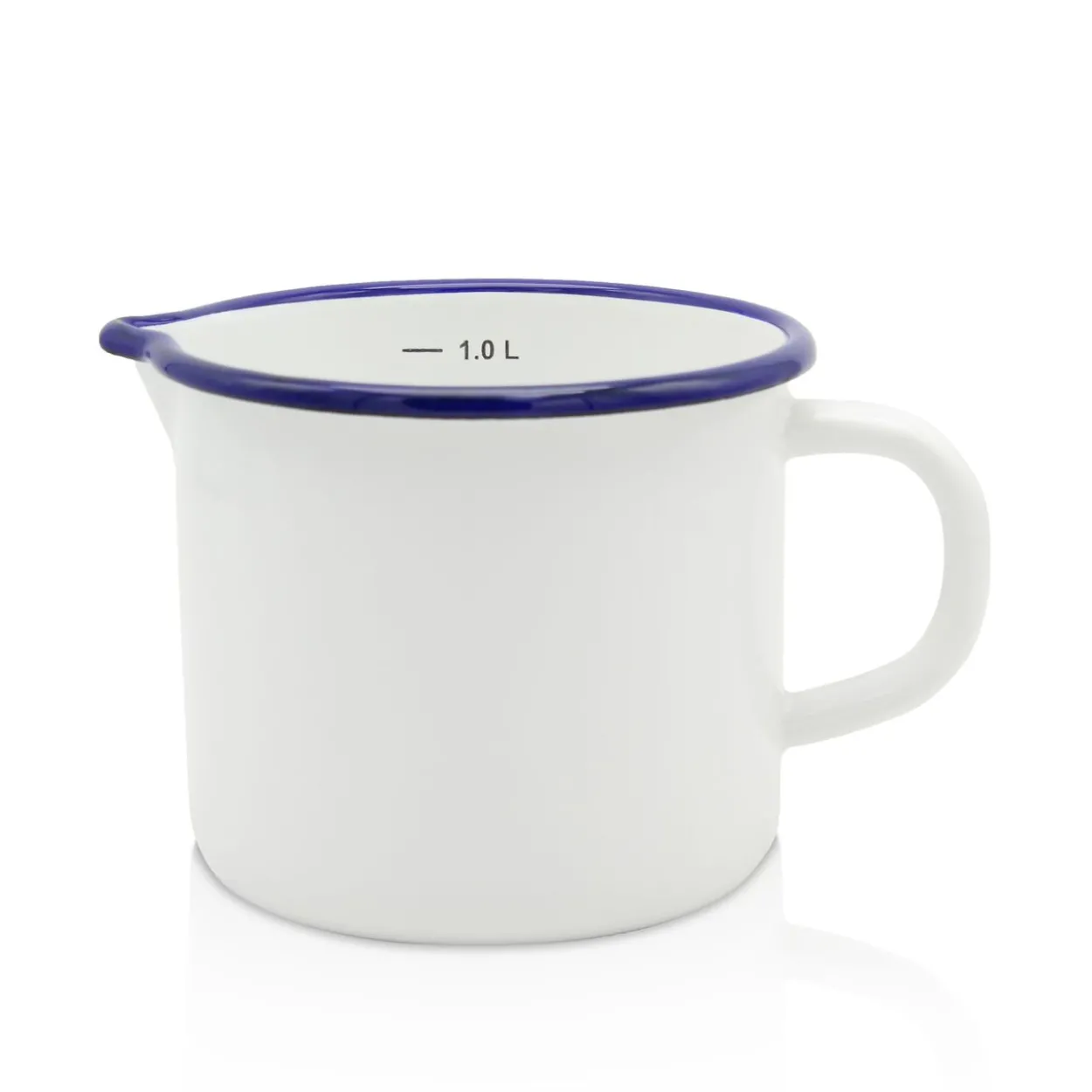 Emaillierter Milchtopf Husum, 12 cm