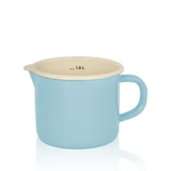 Emaillierter Milchtopf Sylt, 12 cm