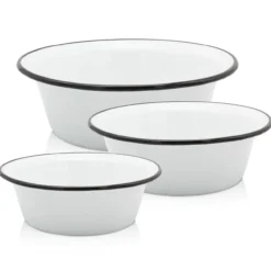 Emailliertes Schüssel-Set 3 tlg. (24, 28, 32 cm)