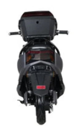 E-Motorroller e-Adler 45 kmh, mattgrau, 1 Akku, mit Top Case und Alarmanlage, GT Union