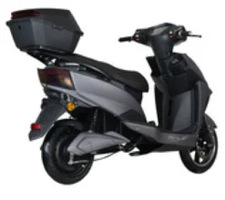 E-Motorroller e-Adler 45 kmh, mattgrau, 1 Akku, mit Top Case und Alarmanlage, GT Union