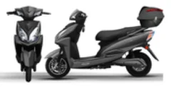 E-Motorroller e-Adler 45 kmh, mattgrau, 1 Akku, mit Top Case und Alarmanlage, GT Union