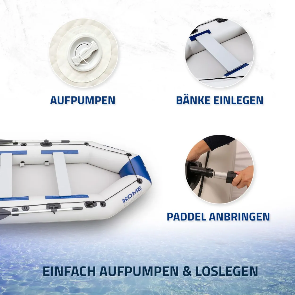 -EOL- Schlauchboot PIKE SPORT L - Ca. 330 x 136 cm