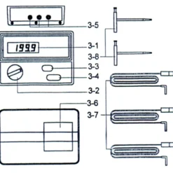 Erdungsmesser PCE-ET 3000