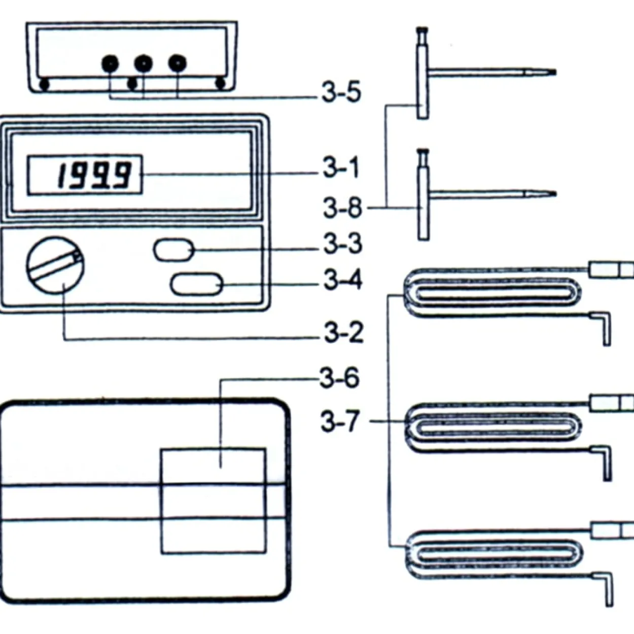 Erdungsmesser PCE-ET 3000