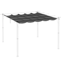 Ersatzdach für Pergola, 2,5 x 2,55 m Pergola-Dach mit Entwässerungslöchern