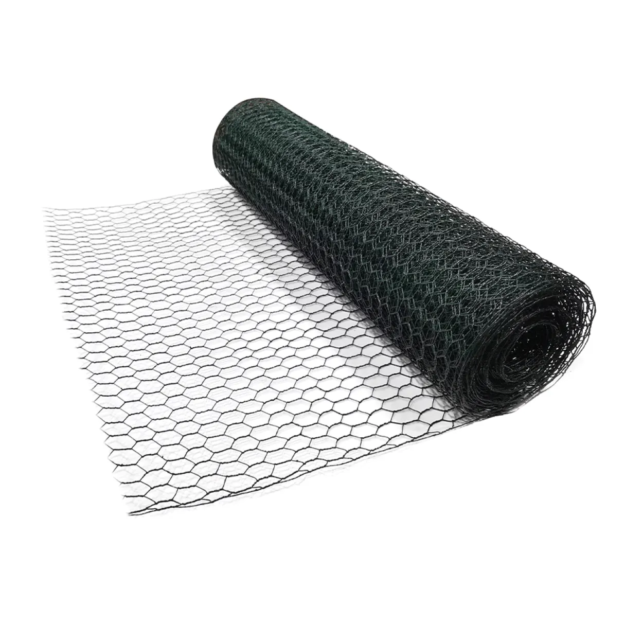 2er Set Drahtgitter PVC-ummantelt, HEXAGONAL, ca. 5 x 0,5 m