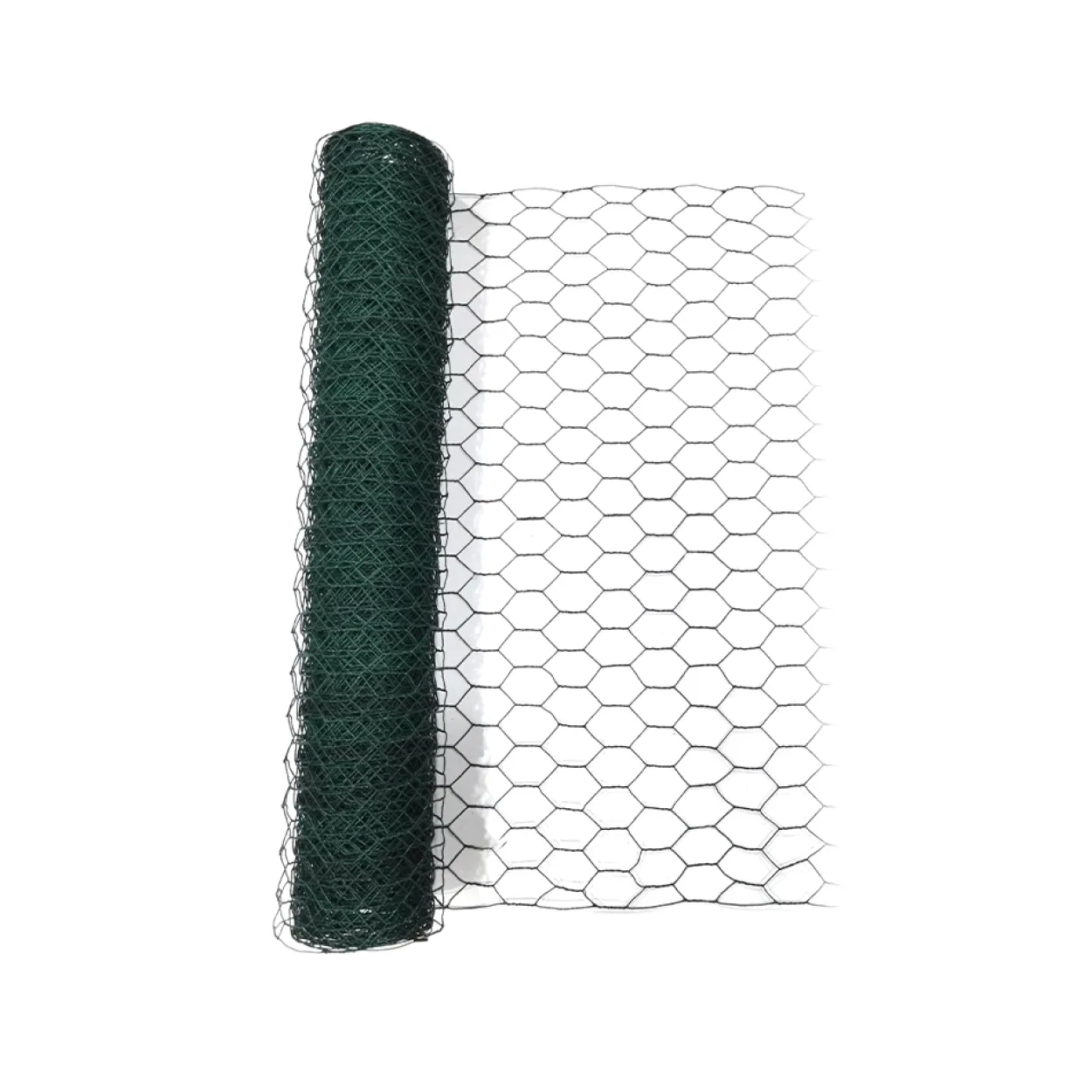 2er Set Drahtgitter PVC-ummantelt, HEXAGONAL ca. 5 x 0,5 m