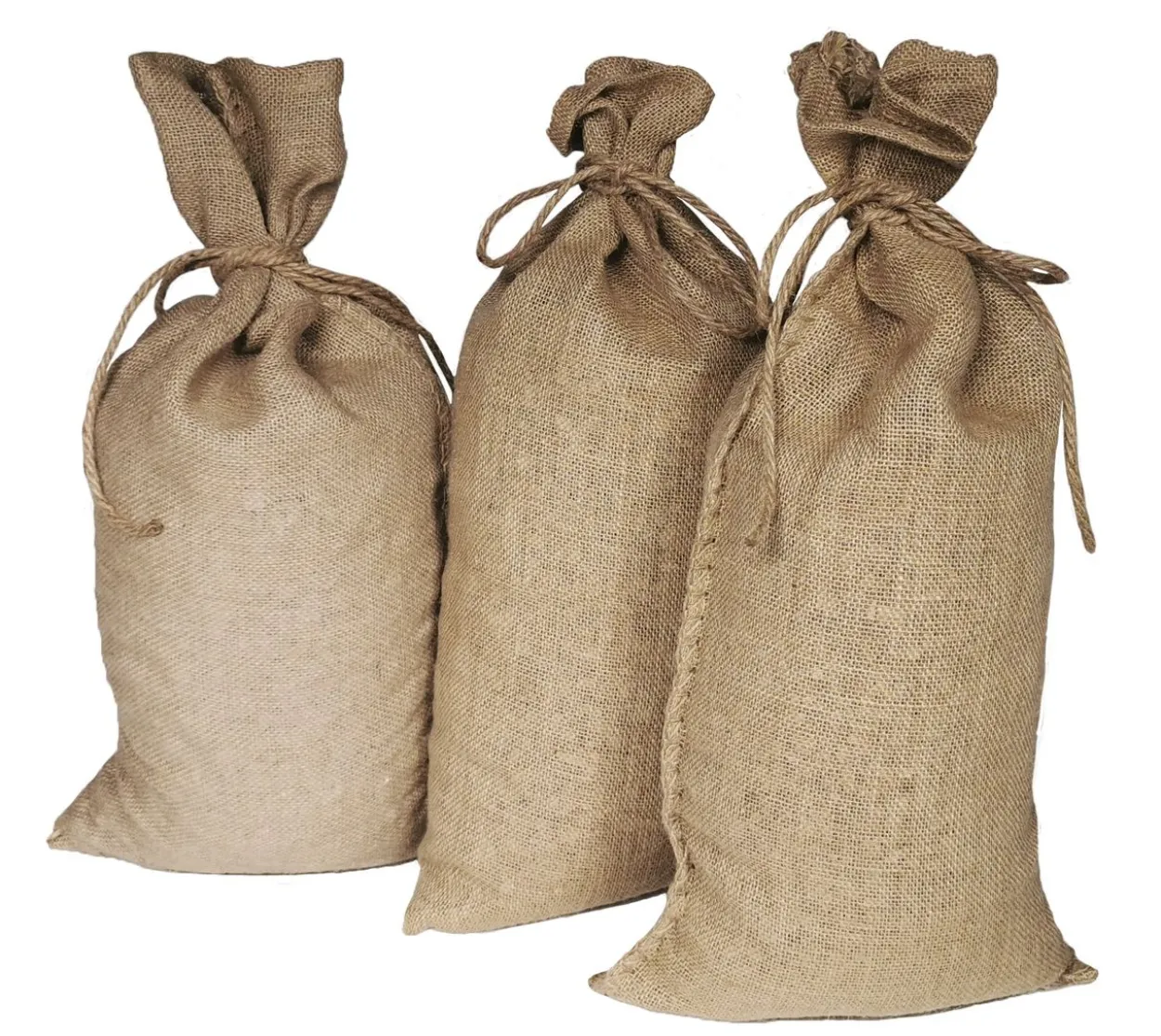 3er Set Jutesack - ca. 60 x 30 cm